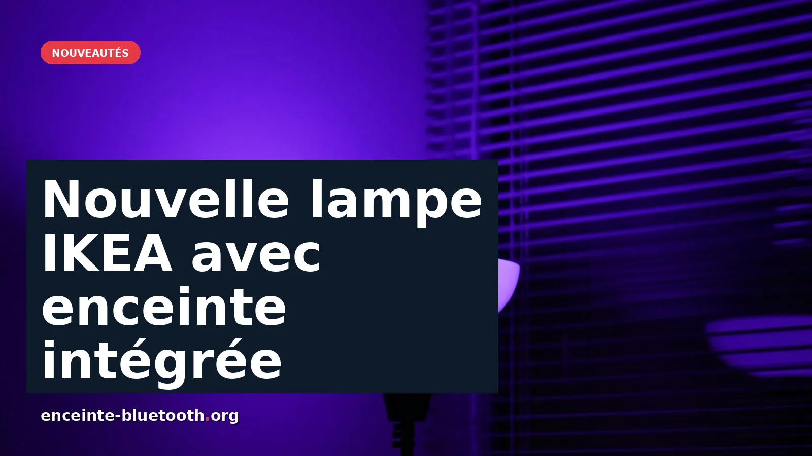 IKEA dévoile la lampe BLOMPRAKT bleu pastel avec enceinte Bluetooth — photo Dmitry Spravko