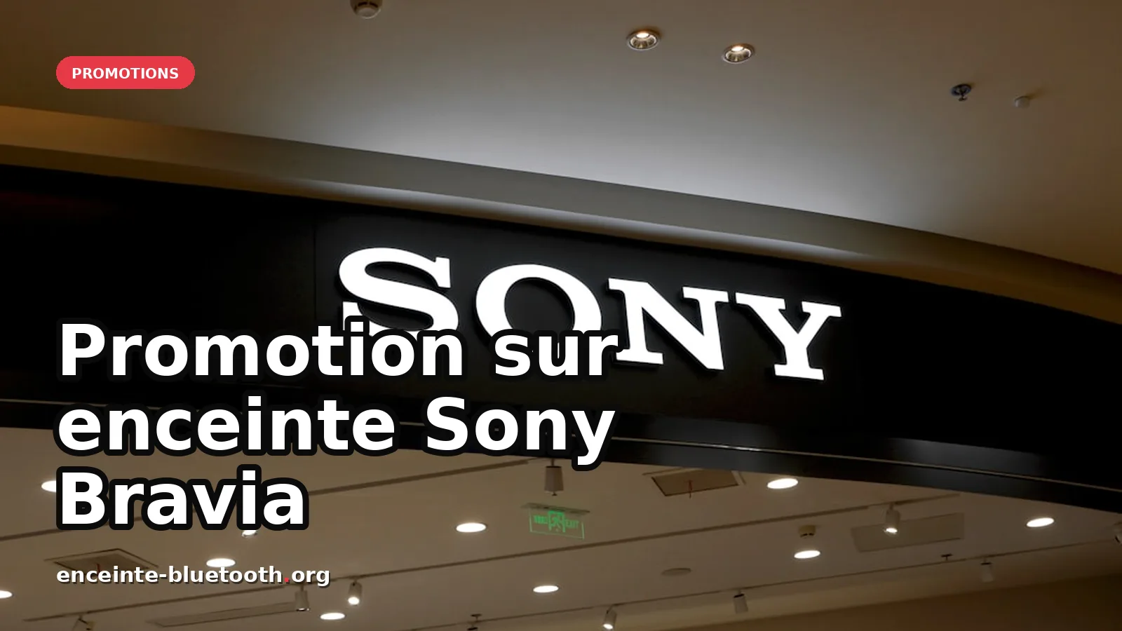Promotion de l'enceinte Sony Bravia Theatre U à moitié prix — photo P. L.
